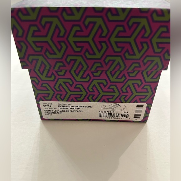 Tory Burch empty Shoe Box for Flip Flops - Picture 4 of 4